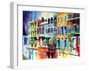 Rain in Old New Orleans-Diane Millsap-Framed Art Print