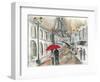 Rain in Paris-Todd Williams-Framed Art Print