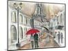 Rain in Paris-Todd Williams-Mounted Art Print