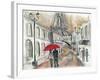 Rain in Paris-Todd Williams-Framed Art Print