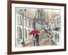 Rain in Paris-Todd Williams-Framed Art Print