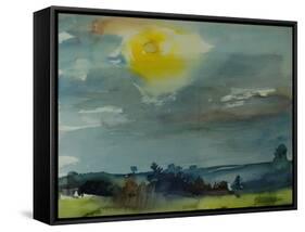 Rain in the Air, 1981-Brenda Brin Booker-Framed Stretched Canvas