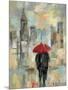 Rain in the City I-Silvia Vassileva-Mounted Art Print