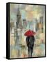 Rain in the City I-Silvia Vassileva-Framed Stretched Canvas