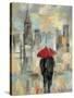 Rain in the City I-Silvia Vassileva-Stretched Canvas
