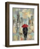 Rain in the City I-Silvia Vassileva-Framed Art Print