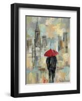 Rain in the City I-Silvia Vassileva-Framed Art Print