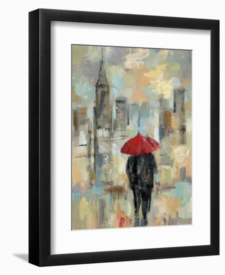 Rain in the City I-Silvia Vassileva-Framed Art Print