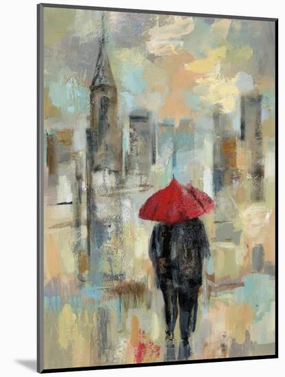 Rain in the City I-Silvia Vassileva-Mounted Art Print