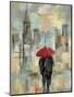 Rain in the City I-Silvia Vassileva-Mounted Art Print