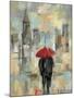 Rain in the City I-Silvia Vassileva-Mounted Art Print