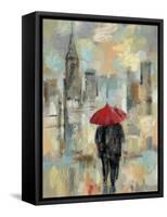 Rain in the City I-Silvia Vassileva-Framed Stretched Canvas