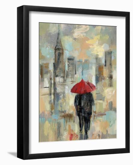 Rain in the City I-Silvia Vassileva-Framed Art Print