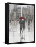 Rain in The City I-Tim OToole-Framed Stretched Canvas