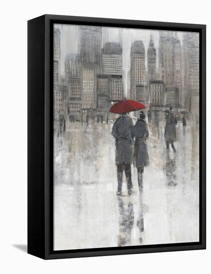 Rain in The City I-Tim OToole-Framed Stretched Canvas