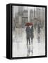 Rain in The City I-Tim OToole-Framed Stretched Canvas