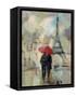 Rain in the City II-Silvia Vassileva-Framed Stretched Canvas