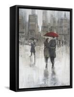 Rain in The City II-Tim OToole-Framed Stretched Canvas