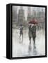 Rain in The City II-Tim OToole-Framed Stretched Canvas