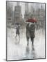 Rain in The City II-Tim OToole-Mounted Art Print