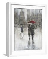 Rain in The City II-Tim OToole-Framed Art Print