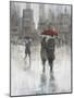 Rain in The City II-Tim OToole-Mounted Art Print