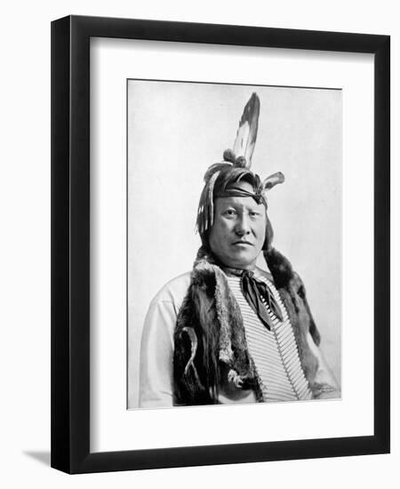 Rain-in-the-Face, Lakota Indian War Chief-Science Source-Framed Giclee Print