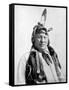 Rain-in-the-Face, Lakota Indian War Chief-Science Source-Framed Stretched Canvas