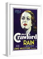 Rain, Joan Crawford, 1932-null-Framed Art Print