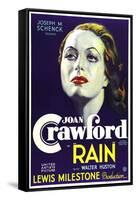 Rain, Joan Crawford, 1932-null-Framed Stretched Canvas