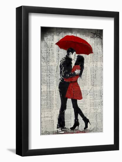 Rain Kisses-Loui Jover-Framed Art Print