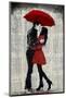 Rain Kisses-Loui Jover-Mounted Giclee Print