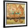 Rain Leaves II-Patricia Pinto-Framed Art Print