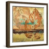 Rain Leaves II-Patricia Pinto-Framed Art Print