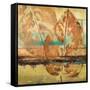 Rain Leaves II-Patricia Pinto-Framed Stretched Canvas