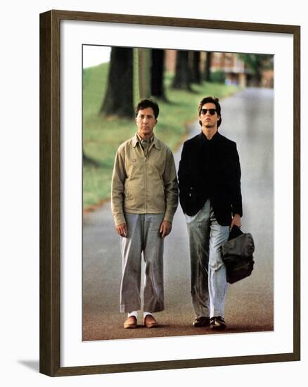 Rain Man, Tom Cruise, Dustin Hoffman, 1988-null-Framed Photo