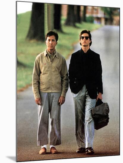 Rain Man, Tom Cruise, Dustin Hoffman, 1988-null-Mounted Photo