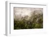 Rain Mist Rising from the Forest Canopy in Danum Valley-James Morgan-Framed Photographic Print