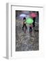 Rain on Cobbled Street, Seville, Andalucia, Spain, Europe-Stuart Black-Framed Photographic Print