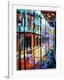 Rain on Royal Street-Diane Millsap-Framed Art Print