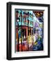 Rain on Royal Street-Diane Millsap-Framed Art Print