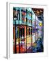 Rain on Royal Street-Diane Millsap-Framed Art Print