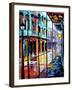 Rain on Royal Street-Diane Millsap-Framed Art Print