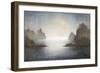 Rain On The Lake-Kari Taylor-Framed Giclee Print