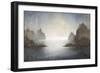 Rain On The Lake-Kari Taylor-Framed Giclee Print