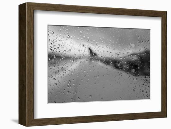 Rain on the Plane-Steve Gadomski-Framed Photographic Print