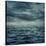 Rain over the Stormy Sea-egal-Stretched Canvas