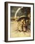 Rain, rain, go to Spain-Arthur Rackham-Framed Giclee Print