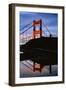 Rain Reflection, Early Morning Golden Gate Bridge, San Francisco-Vincent James-Framed Photographic Print