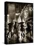 Rain Shopping-Dale MacMillan-Stretched Canvas